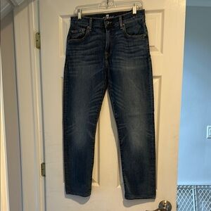 7 for all mankind Men's Blue Jeans size 30